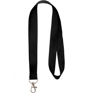 Logo trade business gifts image of: Impey lanyard with convenient hook
