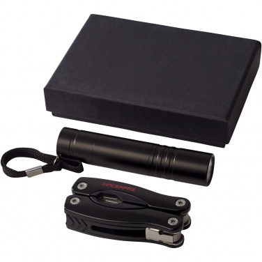 Logotrade promotional giveaway picture of: Scout multi-function knife and LED flashlight set