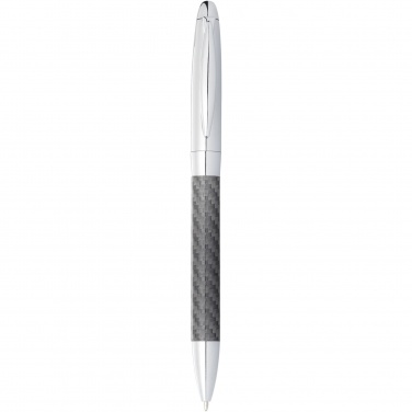 Logotrade corporate gift picture of: Winona ballpoint pen with carbon fibre details