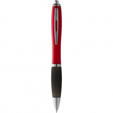 Logotrade advertising product image of: Nash ballpoint pen coloured barrel and black grip