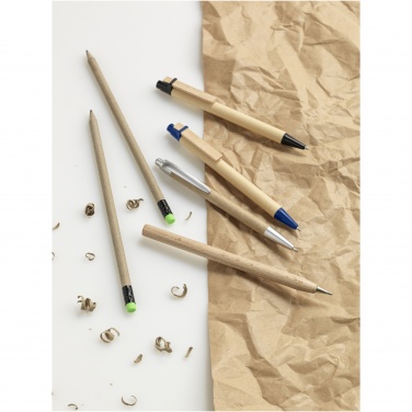 Logo trade promotional gift photo of: Arica wooden ballpoint pen