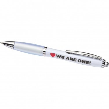 Logotrade promotional merchandise photo of: Nash ballpoint pen with coloured barrel and grip