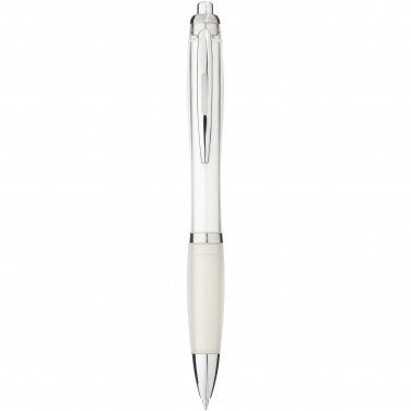 Logotrade promotional products photo of: Nash ballpoint pen coloured barrel and grip