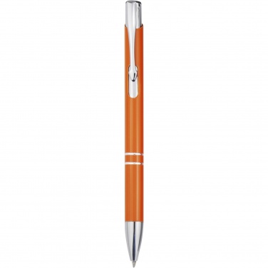 Logotrade business gifts photo of: Moneta aluminium click ballpoint pen (blue ink)
