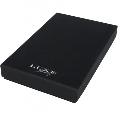 Logo trade promotional products picture of: Carbon duo pen gift set with pouch