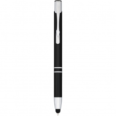 Logotrade corporate gift image of: Moneta anodized aluminium click stylus ballpoint pen
