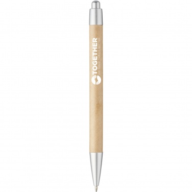 Logo trade corporate gift photo of: Tiflet recycled paper ballpoint pen