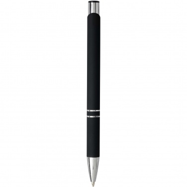 Logo trade advertising products image of: Moneta soft touch ballpoint pen