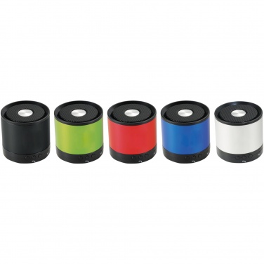 Logo trade business gifts image of: Greedo Bluetooth® aluminium speaker