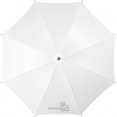 Logo trade promotional giveaways picture of: Jova 23" umbrella with wooden shaft and handle