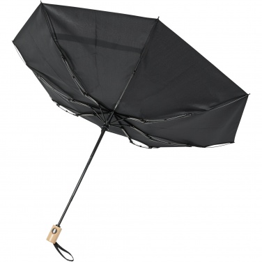 Logo trade promotional merchandise picture of: Bo 21" foldable auto open/close recycled PET umbrella
