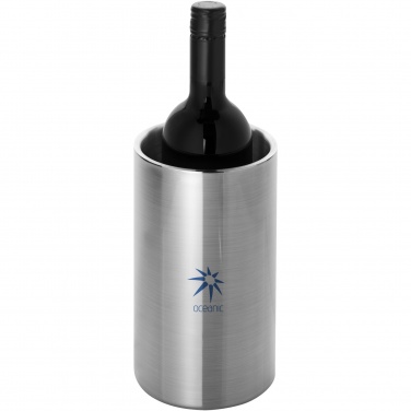 Logo trade advertising product photo of: Cielo double-walled stainless steel wine cooler