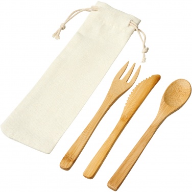 Logotrade corporate gift picture of: Celuk bamboo cutlery set
