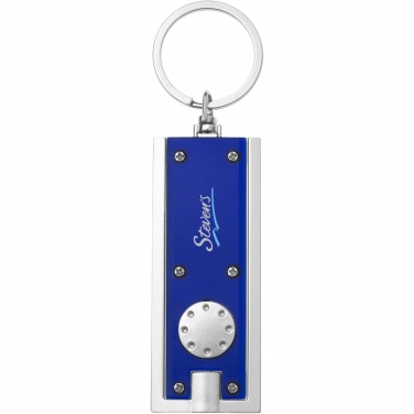 Logo trade promotional gifts image of: Castor LED keychain light