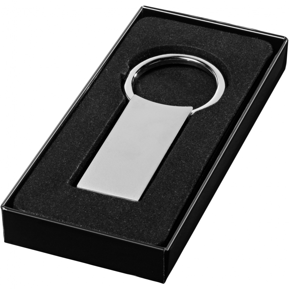 Logo trade corporate gift photo of: Omar rectangular keychain