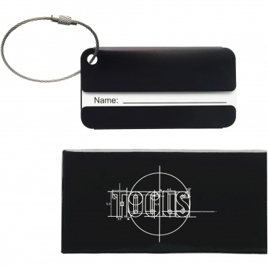 Logo trade promotional item photo of: Discovery luggage tag