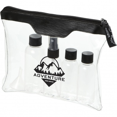 Logo trade business gifts image of: Munich airline approved travel bottle set
