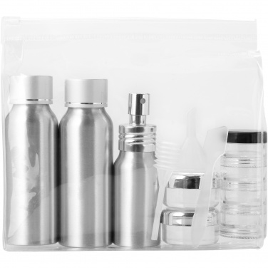 Logo trade corporate gifts picture of: Frankfurt airline approved travel bottle set