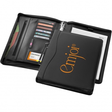 Logo trade advertising products picture of: Ebony A4 briefcase portfolio