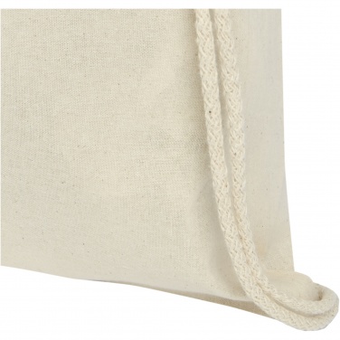 Logotrade advertising product picture of: Oregon 100 g/m² cotton drawstring bag 5L