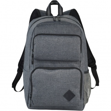 Logo trade promotional product photo of: Graphite Deluxe 15" laptop backpack 20L