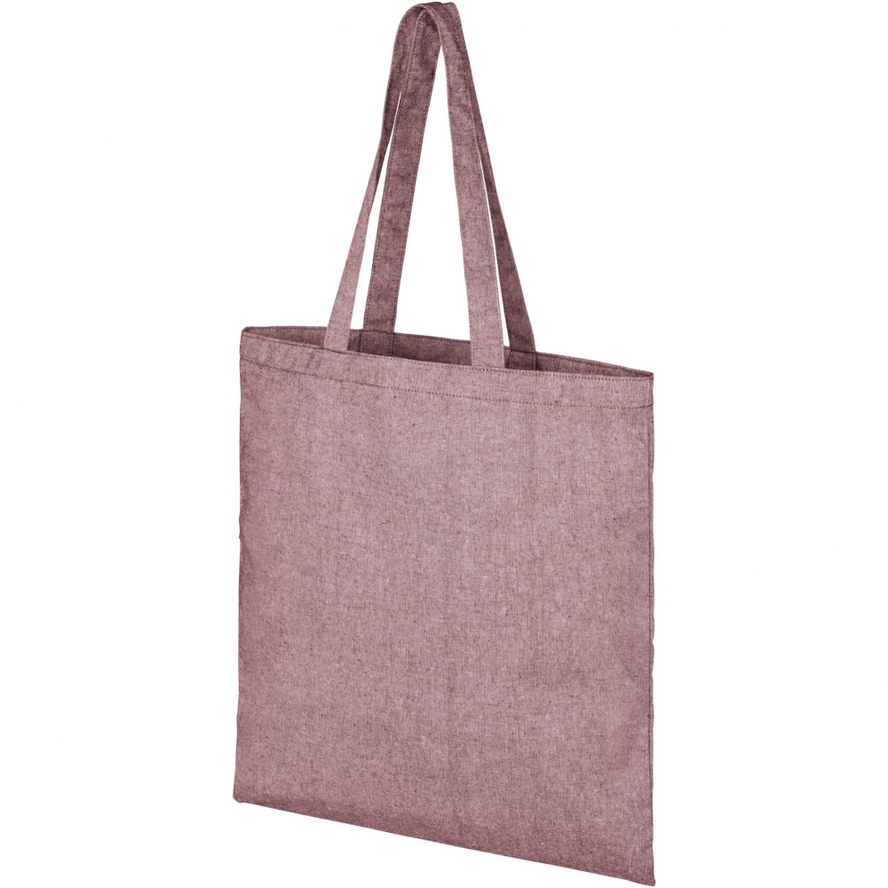 Logotrade promotional gift image of: Pheebs 150 g/m² recycled tote bag 7L