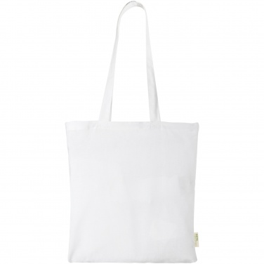 Logo trade promotional giveaways image of: Orissa 100 g/m² organic cotton tote bag 7L