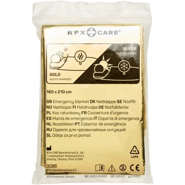 Logotrade promotional giveaway picture of: Frederik 2-function emergency blanket