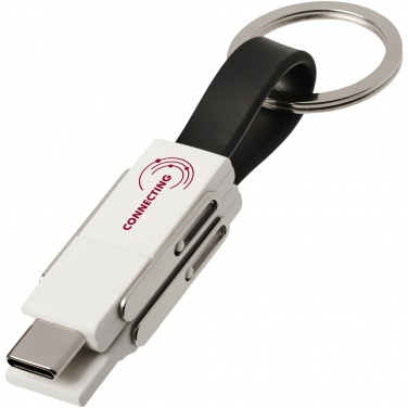 Logo trade promotional merchandise image of: One 4-in-1 cable