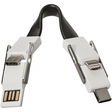 Logo trade promotional merchandise image of: One 4-in-1 cable