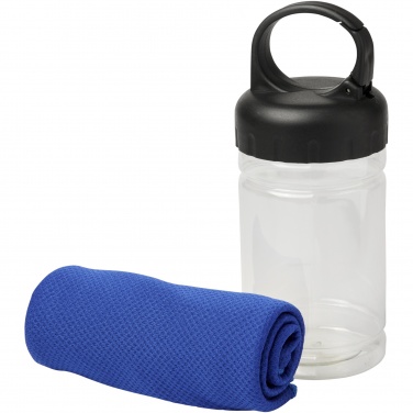 Logo trade promotional products image of: Remy cooling towel in PET container