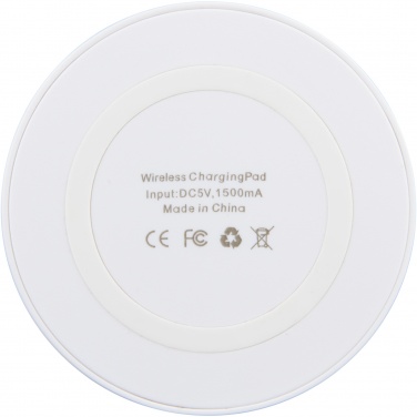 Logo trade promotional merchandise photo of: Freal 5W wireless charging pad