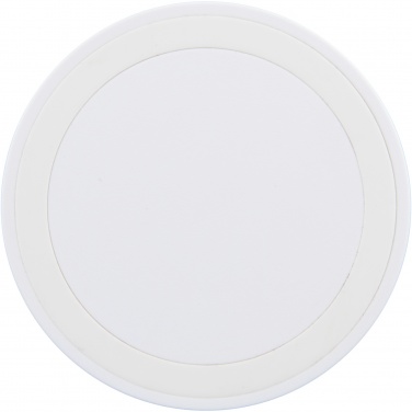 Logo trade corporate gifts picture of: Freal 5W wireless charging pad