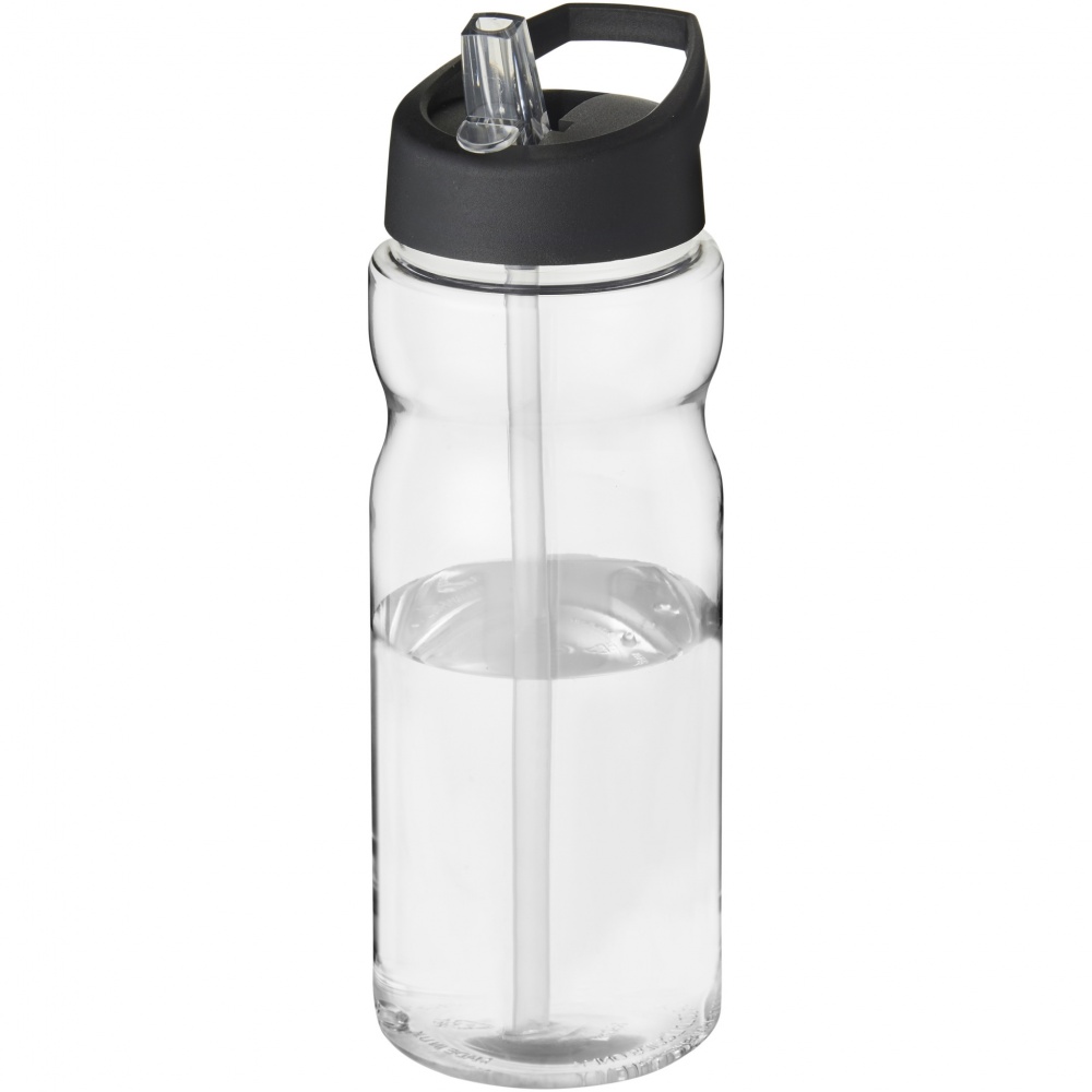 Logo trade promotional gifts image of: H2O Active® Base 650 ml spout lid sport bottle