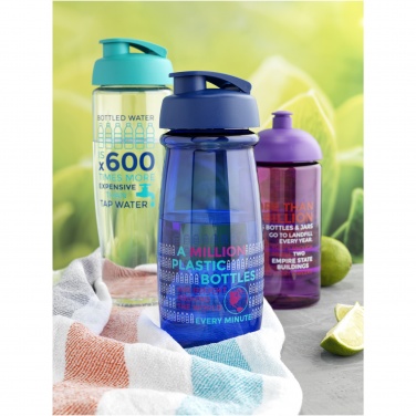 Logo trade business gifts image of: H2O Active® Pulse 600 ml flip lid sport bottle