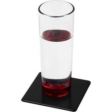 Logo trade promotional gifts picture of: Terran square coaster with 100% recycled plastic