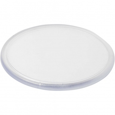 Logo trade promotional merchandise photo of: Ellison round plastic coaster with paper insert