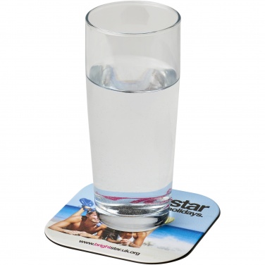 Logo trade promotional giveaway photo of: Brite-Mat® square coaster