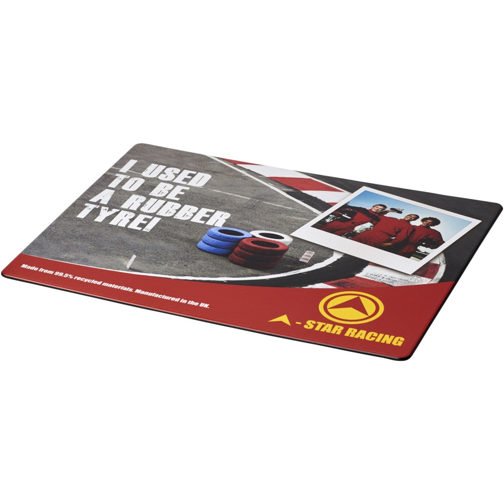 Logo trade promotional products picture of: Brite-Mat® mouse mat with tyre material