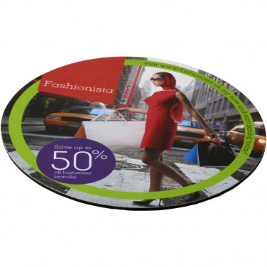Logo trade corporate gift photo of: Q-Mat® round mouse mat