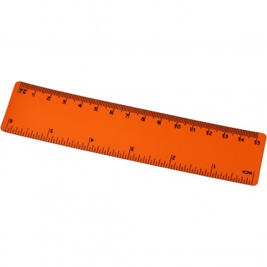 Logotrade corporate gift image of: Rothko 15 cm plastic ruler