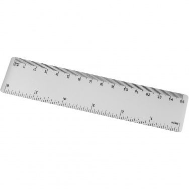 Logo trade corporate gifts picture of: Rothko 15 cm plastic ruler