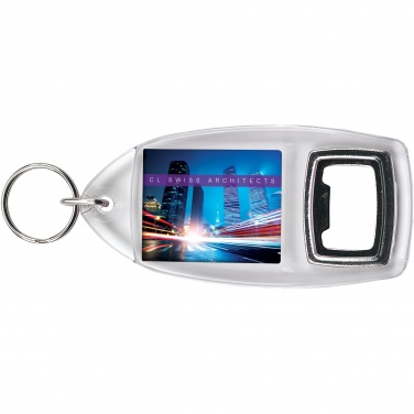Logo trade corporate gifts picture of: Jibe R1 bottle opener keychain