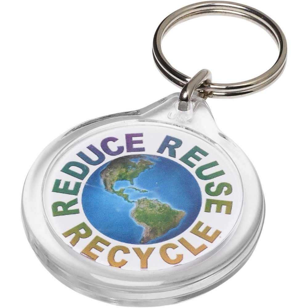 Logotrade advertising product picture of: Orb I7 round keychain