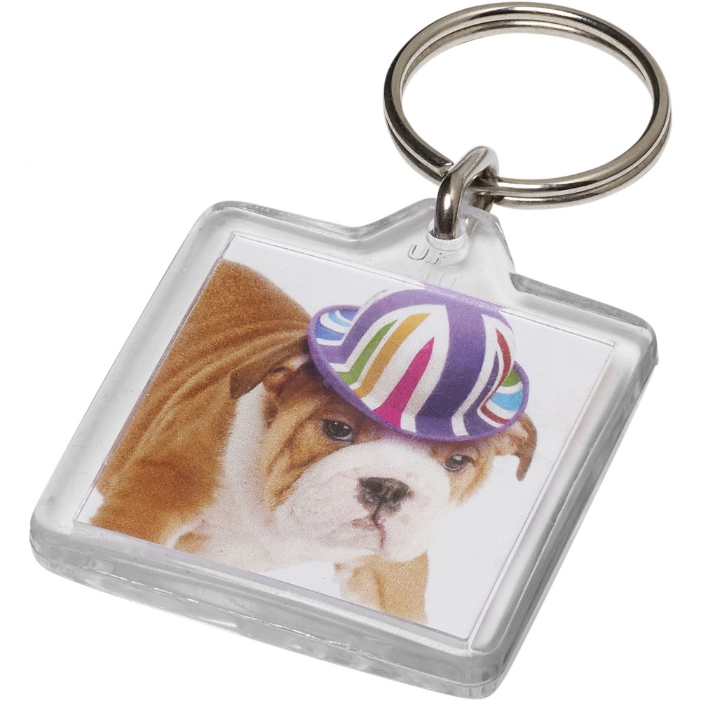 Logotrade advertising product image of: Vial U1 square keychain