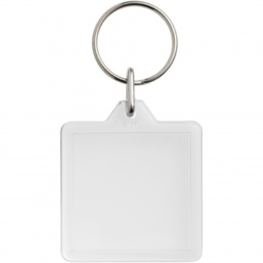 Logo trade promotional gifts image of: Vial U1 square keychain