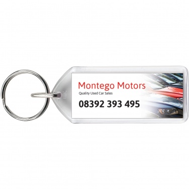 Logo trade corporate gift photo of: Stein F1 reopenable keychain