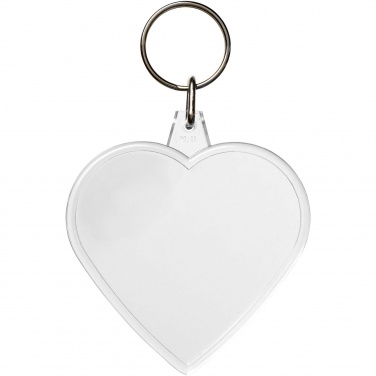 Logotrade promotional merchandise picture of: Combo heart-shaped keychain