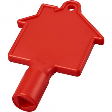Logo trade corporate gifts picture of: Maximilian house-shaped utility key