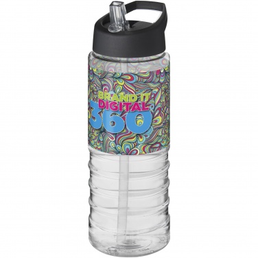 Logotrade promotional giveaways photo of: H2O Active® Treble 750 ml spout lid sport bottle